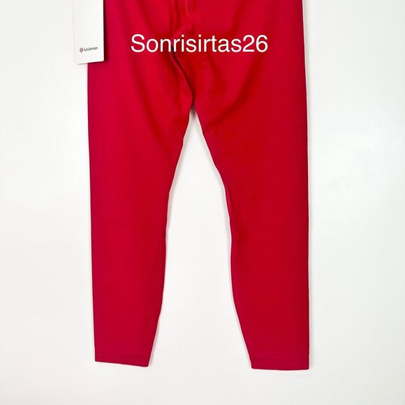 NWT Lululemon  Align HR Pant 25” Legging Size 4 Dark Red - Picture 10 of 13